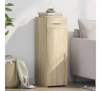 vidaXL Buffet chêne Sonoma – Bois d'ingénierie – 30 x 42,5 x 93 cm