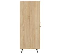 Vidaxl Buffet Chêne Sonoma 34,5x34x90 Cm Bois D'ingénierie Multicolore