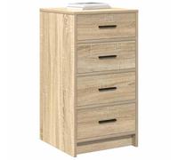 vidaXL Buffet Chêne Sonoma 40 x 41 x 75 cm Bois d'ingénierie, Meuble de Salon, Buffet rectangulaire, Rangement stylé, Meuble Durable, Organisateur Pratique, décor Moderne, Finition Mate