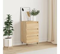 Vidaxl Buffet Chêne Sonoma 40x35x70 Cm Bois D'ingénierie Marron