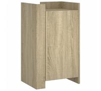vidaXL Buffet chêne Sonoma 45x35x75 cm en bois d'ingénierie Marron
