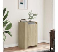 vidaXL Buffet chêne sonoma 45x35x75 cm bois d'ingénierie, armoire, armoire latérale, armoire de rangement, armoire, placard, 848397