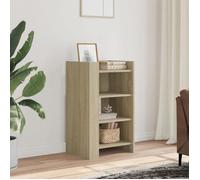 vidaXL Buffet chêne sonoma 45x35x75 cm bois d'ingénierie, armoire, armoire latérale, armoire de rangement, armoire, placard, 848383