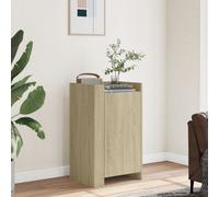 Vidaxl Buffet Chêne Sonoma 45x35x75 Cm Bois D'ingénierie Marron