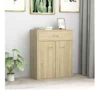 vidaXL Buffet Chêne sonoma 60x30x75 cm Bois d'ingénierie 800714