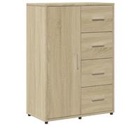 vidaXL Buffet chêne sonoma 60x31x84 cm bois d'ingénierie, armoire de rangement, meuble d'entrée, meuble d'appoint, meuble de 840508