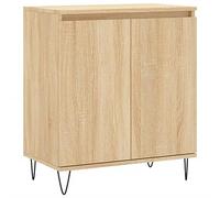 vidaXL Buffet Chêne Sonoma – Bois d'ingénierie Marron 60×35×70 cm