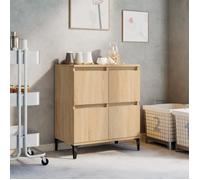vidaXL Buffet Chêne sonoma 60x35x70 cm Bois d'ingénierie 821167