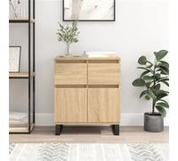 Buffet Armoire Latérale Meuble de Rangement Salon Bois d'Ingénierie vidaXL