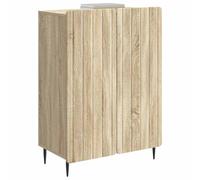 vidaXL Buffet Chêne Sonoma 66 x 34,5 x 92 cm Bois d'ingénierie, Buffet Rectangulaire Moderne, Rangement Spacieux, Cabinet pour Salle à Manger, Meuble en Bois d'Ingénierie, Design Minimaliste Chic