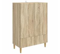 vidaXL Buffet Chêne Sonoma 66 x 34,5 x 95 cm Bois d'ingénierie