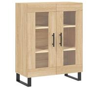 vidaXL Buffet chêne Sonoma 69,5x34x90 cm Bois d'ingénierie