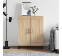 Vidaxl Buffet Chêne Sonoma 69,5x34x90 Cm Bois D'ingénierie Multicolore