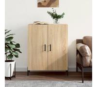 Vidaxl Buffet Chêne Sonoma 69,5x34x90 Cm Bois D'ingénierie Multicolore