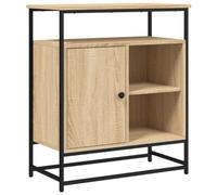 vidaXL Buffet chêne sonoma 69x35x80 cm bois d'ingénierie Marron