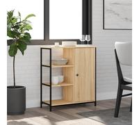 vidaXL Buffet chêne sonoma 70x30x80 cm bois d'ingénierie Marron