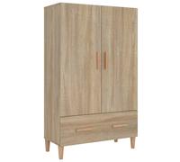 Vidaxl Buffet Chêne Sonoma 70x31x115 Cm Bois D'ingénierie Marron