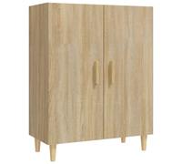 Vidaxl Buffet Chêne Sonoma 70x34x90 Cm Bois D'ingénierie Marron