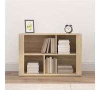 vidaXL Buffet Chêne sonoma 80x30x54 cm Bois d'ingénierie Marron G