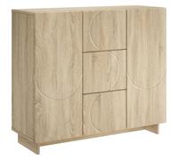 vidaXL Buffet Chêne Sonoma 85,5 x 31 x 75 cm Bois d'ingénierie