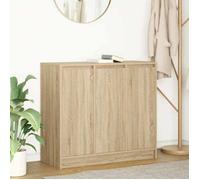 vidaXL Buffet chêne Sonoma 85x34x76 cm, bois d'ingénierie, meuble de rangement