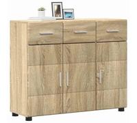 vidaXL Buffet Chêne Sonoma – 88,5 x 30,5 x 73 cm – Bois d'ingénierie, rangement pratique