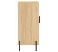 Vidaxl Buffet Chêne Sonoma 90x34x80 Cm Bois D'ingénierie Marron