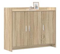 Buffet Bois d'ingénierie de rangement rectangulaire salon Unité Moderne vidaXL v