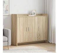 Buffet Bois d'ingénierie de rangement rectangulaire salon Unité Moderne vidaXL v
