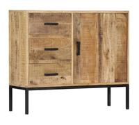 Buffet 88 X 30 X 71 Cm Bois De Manguier Massif - Vidaxl