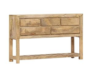 vidaXL Buffet Commode Dressoir Armoire de Rangement Meuble de Rangement Salon Chambre Cuisine Intérieure Maison Bois de Manguier Massif