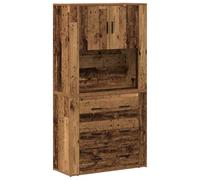 vidaXL Buffet en Bois Ancien 80x33x150 cm