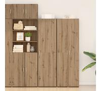 Buffet Haut Armoire de Rangement Organisateur Intérieur Bois d'Ingénierie vidaXL