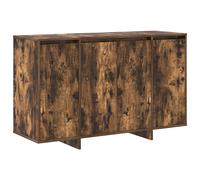 vidaXL Buffet chêne fumé 120 x 41 x 75 cm Bois composite