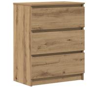 vidaXL Buffet en chêne Massif 60 x 35 x 76 cm Bois d'ingénierie