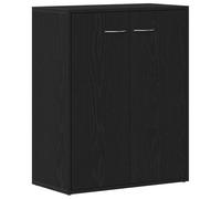 vidaXL Buffet en chêne noir 60x30x75 cm bois d'ingénierie 862449
