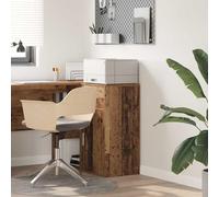 vidaXL Buffet en vieux bois 38 x 34,5 x 75 cm Matériau dérivé du bois