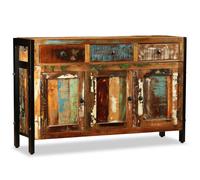 vidaXL Buffet en vieux bois massif 120x35x76 cm