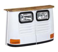vidaXL Buffet Bois de manguier massif Forme de camion Blanc
