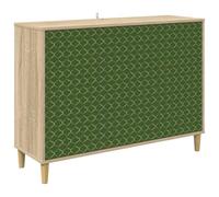 vidaXL Buffet GELEEN Sonoma 102 x 33 x 75 cm Bois d'ingénierie, Buffet rectangulaire Moderne, Meuble de Rangement Tendance pour Salon et Salle à Manger, Solution Pratique pour la Maison