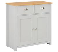 Vidaxl Buffet Gris 79x35x81 Cm Gris