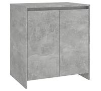 Vidaxl Buffet Gris B¿¿Ton 70x40x73,5 Cm Agglom¿¿R¿¿ Multicolore