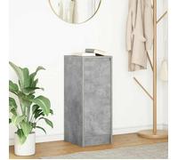 Buffet gris béton 29,5x34x76 cm bois d ingénierie