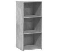 vidaXL Buffet Gris béton 40x41x93 cm Bois d'ingénierie
