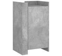 vidaXL Buffet Gris béton 45x35x75 cm Bois d'ingénierie, Armoire, Armoire latérale, Armoire de Rangement, Armoire, Placard, Buffet Haut