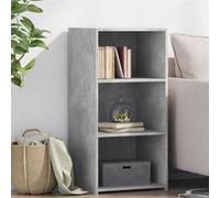 vidaXL Buffet gris béton 45x41x93 cm bois d'ingénierie 846358 Gris G