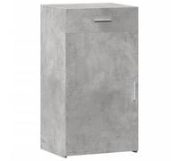 Vidaxl Buffet Gris Béton 50x42,5x93 Cm Bois D'ingénierie Multicolore