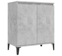 Vidaxl Buffet Gris Béton 60x35x70 Cm Aggloméré