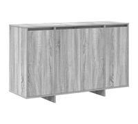 vidaXL Buffet gris sonoma en bois d'ingénierie 120 x 41 x 75 cm
