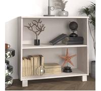 Buffet HAMAR Blanc 85x35x80 cm Bois massif de pin Blanc G